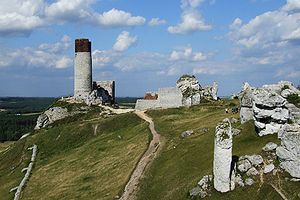 Ruins of the Olsztyn Castle