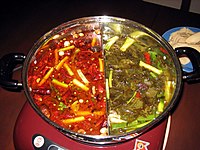 Sichuan cuisine – A Chengdu-style, hot-pot stew.