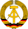 Provisional coat of arms of the GDR (28 May 1953 to 26 September 1955)