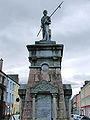 Statue eines Pikeman zum Gedenken an die Rebellion von 1798