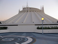 Tomorrowland (Space Mountain in 2010)