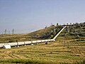 Pipeline - branch of the canal near Simferopol