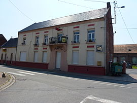 The town hall in Erre