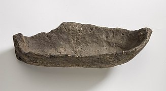 Early medieval boat model, grave D15