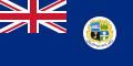 British Mauritius colonial flag (1869-1906)
