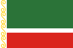 Flag of Chechnya (22 June 2004)