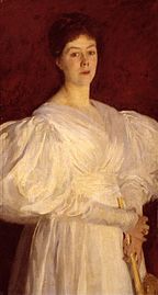 Alice Faraday, wife of Fred Barnard, by John Singer Sargent