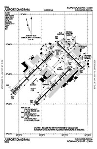 FAA airport diagram as of January 2021