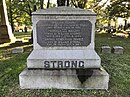 Gravesite of Justice William Strong at Charles Evans Cemetery in Reading, Pennsylvania