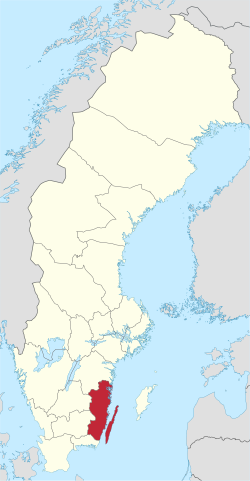 Kalmar County in Sweden
