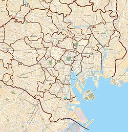 Shiomi is located in Special wards of Tokyo