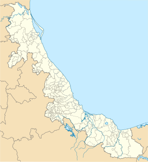 Platón Sánchez is located in Veracruz