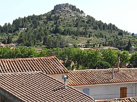 Roquelongue seen from Montséret
