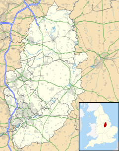 Tollerton is located in Nottinghamshire