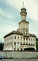 Villa Crespi, ein 1879 erbautes Haus mit Minarett für einen Industriellen mit Orientkontakten.
