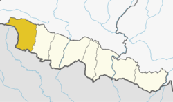 Location of Parsa District (dark yellow) in Madhesh Province