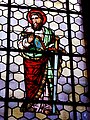 Fenster mit Darstellung des Apostel Paulus