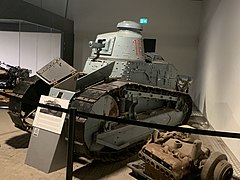 German-captured FT at the Overloon War Museum, Overloon