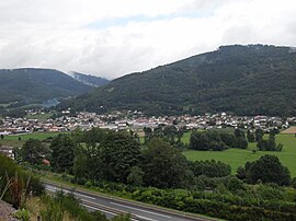A general view of Rupt-sur-Moselle