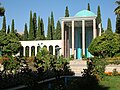 Saadi's mausoleum in Shiraz, Iran