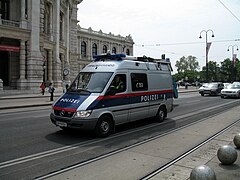 Mercedes-Benz Sprinter des Unfallkommando Wien