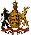 Königreich Württemberg Größeres Wappen Details