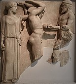 Metope from the Temple of Zeus from Olympia