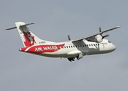 ATR 42-300 der Air Wales