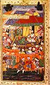 Image 1A scene from the Baburnama (from Autobiography)