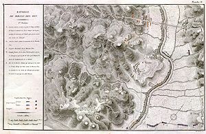 Karte des Schlachtfeldes von 1808