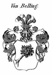 Wappen der uradeligen von Belling
