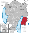 Lage der Gemeinde Berg im Landkreis Starnberg