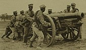 The Northeastern Army made heavy and effective use of field artillery. This contributed to a decline in siege tactics which had been frequent in Chinese wars of the 19th Century.[203]