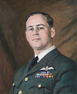 Group Captain Clair Grece, DFC (1945), by Cooper