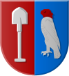 Coat of arms as Lord of the manor of Valckeveen (Valkenburg)