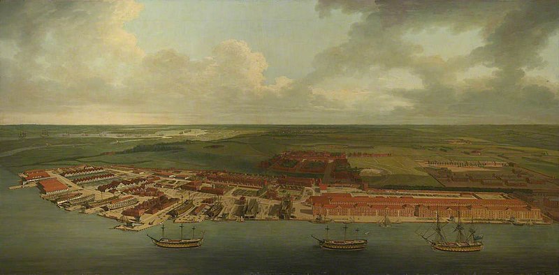 Painting of the Dockyard