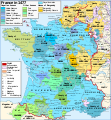 France at the end of the 15th century   French royal domain