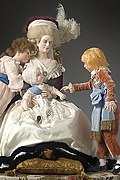 Queen Marie Antoinette with her children