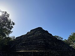 Mayan Temple in Chacchoben, February 2022