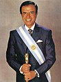 Image 3Carlos Menem served as President of Argentina from 1989 to 1999. (from History of Argentina)