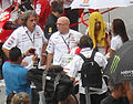 Marco Simoncelli († 2011) kurz vor seinem letzten Rennen