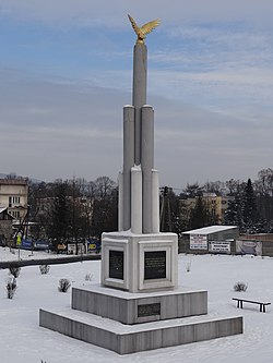 A monument in Nawojowa Góra