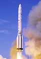 Launch of a Proton rocket.