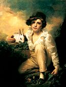 Boy and Rabbit, by Henry Raeburn 1814