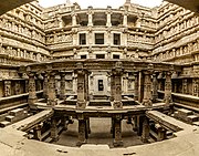 Rani ki vav is a stepwell, built by the Chaulukya dynasty, located in Patan.