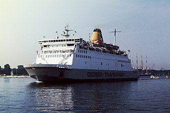 Fährschiff Travemünde (III) 1981–1988 heute Fährschiff Wasa Express
