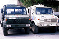 German Unimog medical vehicles in Trogir