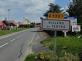 The road into Villers-au-Tertre