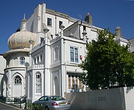 Western Pavilion in Brighton, 1828, designed by Amon Henry Wilds as his own home