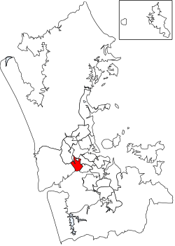 Location of Whau